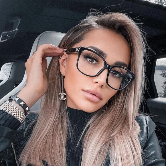 Gucci GG0038ON 011 Eyeglasses Black/Green 54mm Square Frame - Picture 3 of 11